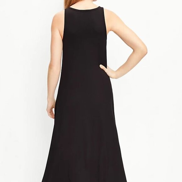 Loft Swoop Neck Tank Midi 👗 SZ Medium - Picture 2 of 10